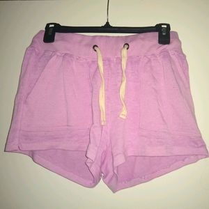 Never Worn Light purple lounge shorts